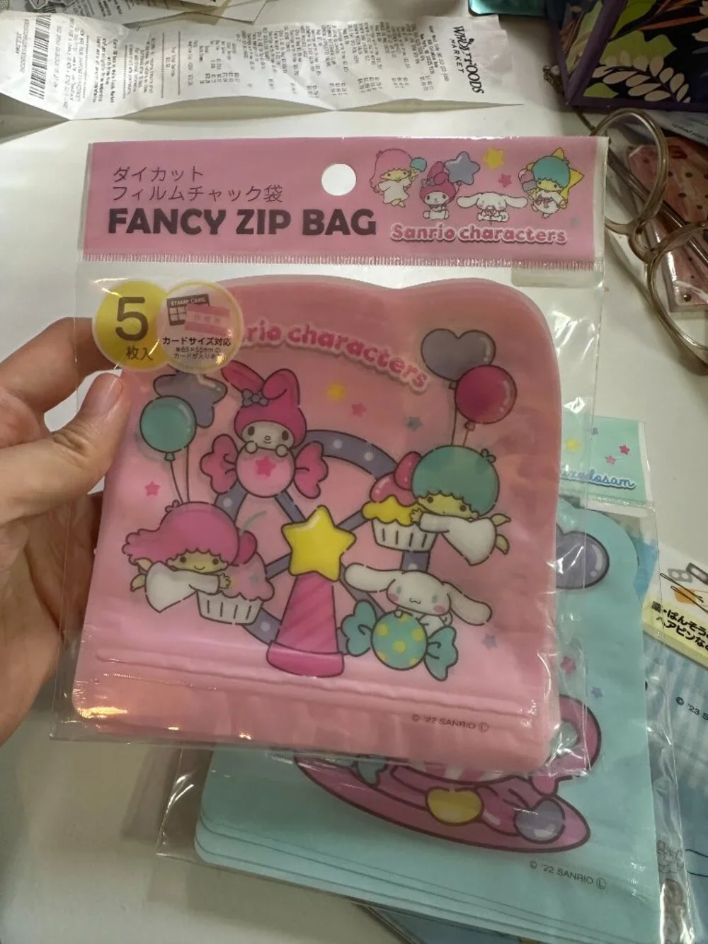 NEW Pack of Sanrio Ziploc Plastic Storage Bags